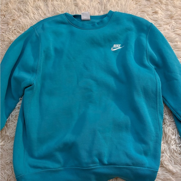 Nike Sweaters - Nike Women's Teal Crew Neck Sweater